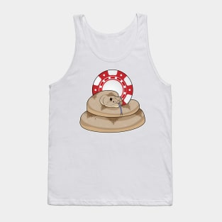 Snake Poker Poker chips Tank Top